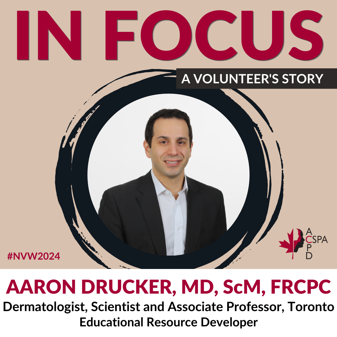 Dermatologist Dr. Aaron Drucker's volunteer profile